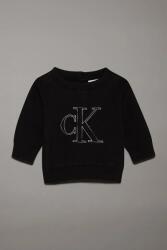 Calvin Klein baba pulóver - fekete 80