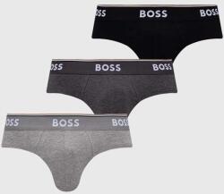 BOSS alsónadrág 3 db szürke, férfi - szürke L