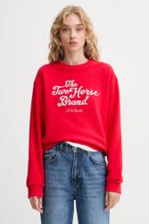 Levi's pamut melegítőfelső - piros XS - answear - 23 490 Ft