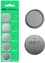 Green Cell 5x CR2032 3V 220mAh lítium gombelem kulcshoz, órához, távirányítóhoz, mérleghez X5CR2032 (36879)