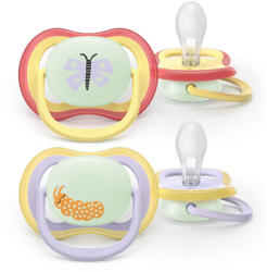Philips Cumlík Ultra air nočný 0-6m dievča 2ks - vitalcafe