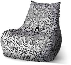 Czech Print s. r. o Bean babzsák fehér mehendi, fekete / fehér