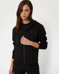 GUESS allie scuba hoodie zip sweatsh xs | Női | Kapucnis pulóverek | Fekete | V3RQ11K7UW2-JBLK (V3RQ11K7UW2-JBLK)