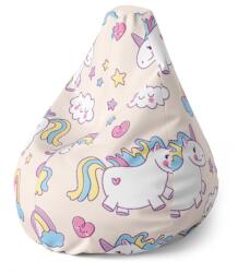 Czech Print s. r. o Pear babzsák egyszarvúk - gyerek, színes