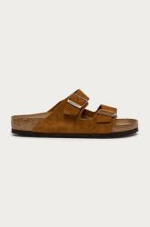 Birkenstock papucs velúrból Arizona - barna Férfi 43
