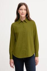 Benetton pamut ing galléros, sötétkék, regular, 5WPQDQ0AX - zöld S