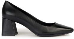 Geox bőr flip-flop D GISELDA fekete, magassarkú, D36VCA 000TU C9999 - fekete Női 37