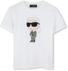 KARL LAGERFELD gyerek pamut póló - fehér 174 - answear - 15 990 Ft