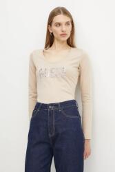 GUESS hosszú ujjú női, bézs, W5RI66 I3Z14 - bézs S