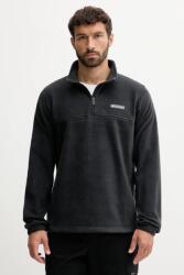Columbia gyapjú pulóver Steens Mountain Half Zip - fekete L