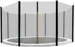 AGA Külső védőháló 366 cm átmérőjű trambulinhoz 8 rudas AGA MR1512OUT-8Black - Fekete (K8356) - kertaktiv