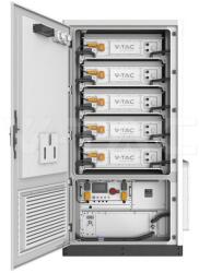 V-TAC kültéri 233kWh magasfeszültségű akkumulátor rendszer, beépített vízhűtéssel - SKU 12328 (12328)