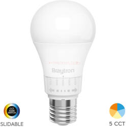 BRAYTRON Led lámpa körte 8, 5W E27 5: 1 szabályozható színhőmérséklet (BR-BA13-00880)