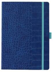  Artebene notesz, A5, 144 old. pontozott, kék vegánbőr, gumipántos (5) (220877)