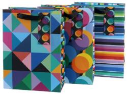 ARTEBENE ajándéktasak (18x25x8 cm) színes absztrakt mintás (5) (206254)
