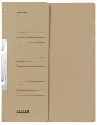 Dosar carton color încopciat 1/2, A4, 250 g/mp, Falken, gri