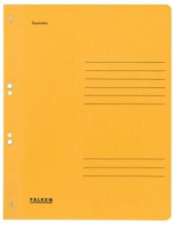 Dosar carton color cu capse 1/1, A4, 250 g/mp, Falken, galben