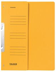  Dosar carton color încopciat 1/2, A4, 250 g/mp, Falken, galben