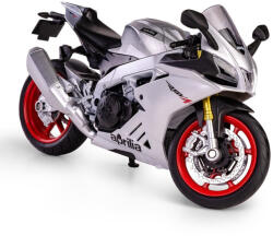 RMZ City 2021 Aprilia RSV4 RR1000 1: 12 motor - ezüst