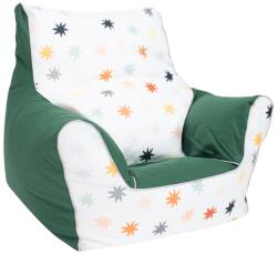 New Baby Gyerek fotel golyókkal töltve - zöld
