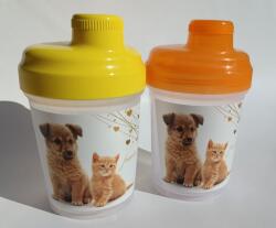 Tvar Gyermek palack 300/450ml - Kiskutya és kiscica