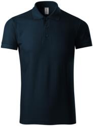 MALFINI Pique tricou polo bărbați Joy - Albastru marin | 3XL (P210218)