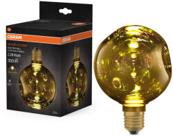 OSRAM LED izzó E27 gömb alakú 3, 5 W 300 lm 2700 K Meleg, dekoratív arany ELEKTRÓMÁS ÜVEG KIS Osram (4099854607516)