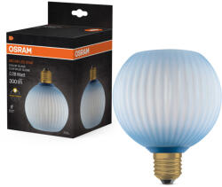 OSRAM LED izzó E27 gömb alakú 3, 5 W 300 lm 2700 K meleg, dekoratív kék Osram (4099854608957)