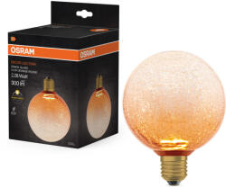 OSRAM E27 LED izzó Frosty Globe 3.5W 300lm 2700K Meleg, dekoratív narancssárga Osram (4099854608407)