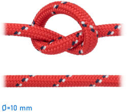 Kötél felúszó piros (kék-fehér jelzőszállal) "TOMMY 10 mm GLC (1114476)