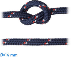 Galco Kötél felúszó sötétkék (piros-fehér jelzőszállal) "TOMMY 14 mm GLC (1114561)