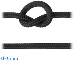  Kötél felúszó fekete 6 mm GLC (1114392)