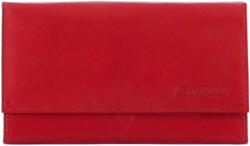 La Scala ADC10 piros bőr női pénztárca