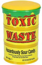 Toxic Waste Sárga Veszélyesen Savanyú Gyümölcs Ízű Cukorka 42g