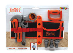 Smoby Black and Decker szerelő öv szerszámokkal