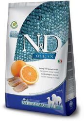 N&D Dog Adult Mini Hering&Narancs 2, 5 kg