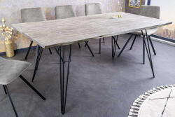 Shayla Design étkezőasztal Shayla 140 cm szürke akác