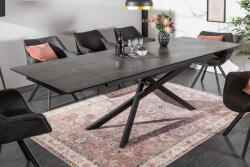 Natasha Széthúzható kerámia étkezőasztal Natasha 180-220-260 cm láva
