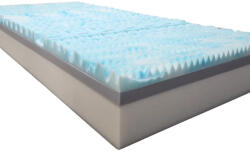 Ortho-Sleepy 20cm magas Ortopéd matrac Kék-HR réteggel 160x160cm (12-3040-4cm2528-KekHr4cm-160x160cm)