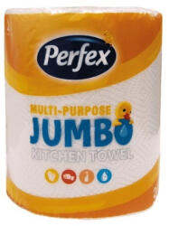 PERFEX Háztartási papírtörlő kéztörlő 2 rétegű 1 tekercs/csomag 150 lap Boni Perfex Jumbo (HK09395)