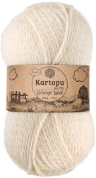  Kartopu Melange Wool fonal 0025 - Krém