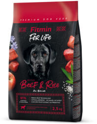 Fitmin For Life Beef & Rice kutyatáp , 2, 5 kg