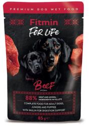 Fitmin For Life Marhahúsos tasak kölyök- és felnőtt kutyáknak inulinnal 85 g