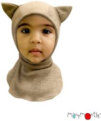 ManyMonths Cagulă ManyMonths Kitty lână merinos - Driftwood Taupe