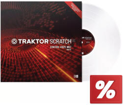Native Instruments TRAKTOR SCRATCH CONTROL VINYL MK2 WHITE Controler MIDI
