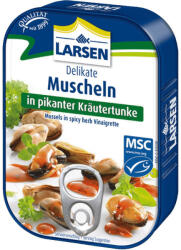 Larsen kagyló fűszeres pácban 110 gr - foodplaza