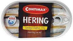  Contimax Hering növényi olajban 170 gr - foodplaza