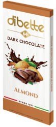 DIBETTE Táblás Mandulás 80 Gr - foodplaza