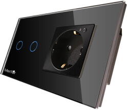 Mentor Kit Priza si Intrerupator Smart wireless ES023 1.2 incastrat WiFi 16A 3x1000W