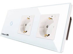 Mentor Kit Priza si Intrerupator Smart wireless ES024 2.1 incastrat WiFi 16A 3x1000W